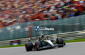 2023-07-30 - 44 HAMILTON Lewis (gbr), Mercedes AMG F1 Team W14, action during the 2023 Formula 1 MSC Cruises Belgian Grand Prix, 12th round of the 2023 Formula One World Championship from July 28 to 30, 2023 on the Circuit de Spa-Francorchamps, in Stavelot, Belgium - F1 - BELGIAN GRAND PRIX 2023 - RACE - FORMULA 1 - MOTORS