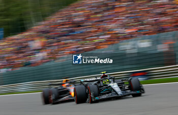 2023-07-30 - 44 HAMILTON Lewis (gbr), Mercedes AMG F1 Team W14, action during the 2023 Formula 1 MSC Cruises Belgian Grand Prix, 12th round of the 2023 Formula One World Championship from July 28 to 30, 2023 on the Circuit de Spa-Francorchamps, in Stavelot, Belgium - F1 - BELGIAN GRAND PRIX 2023 - RACE - FORMULA 1 - MOTORS