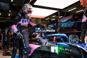 2023-07-30 - OCON Esteban (fra), Alpine F1 Team A523, portrait during the 2023 Formula 1 MSC Cruises Belgian Grand Prix, 12th round of the 2023 Formula One World Championship from July 28 to 30, 2023 on the Circuit de Spa-Francorchamps, in Stavelot, Belgium - F1 - BELGIAN GRAND PRIX 2023 - RACE - FORMULA 1 - MOTORS