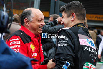 2023-07-30 - VASSEUR Frédéric (fra), Team Principal & General Manager of the Scuderia Ferrari, during the 2023 Formula 1 MSC Cruises Belgian Grand Prix, 12th round of the 2023 Formula One World Championship from July 28 to 30, 2023 on the Circuit de Spa-Francorchamps, in Stavelot, Belgium - F1 - BELGIAN GRAND PRIX 2023 - RACE - FORMULA 1 - MOTORS