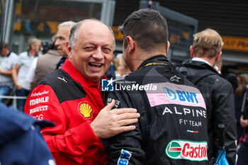 2023-07-30 - VASSEUR Frédéric (fra), Team Principal & General Manager of the Scuderia Ferrari, portrait during the 2023 Formula 1 MSC Cruises Belgian Grand Prix, 12th round of the 2023 Formula One World Championship from July 28 to 30, 2023 on the Circuit de Spa-Francorchamps, in Stavelot, Belgium - F1 - BELGIAN GRAND PRIX 2023 - RACE - FORMULA 1 - MOTORS