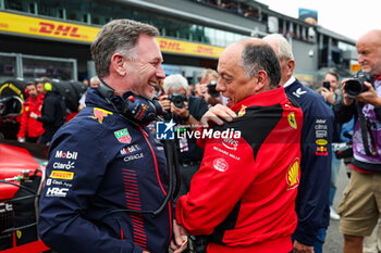 2023-07-30 - HORNER Christian (gbr), Team Principal of Red Bull Racing, VASSEUR Frédéric (fra), Team Principal & General Manager of the Scuderia Ferrari, portrait during the 2023 Formula 1 MSC Cruises Belgian Grand Prix, 12th round of the 2023 Formula One World Championship from July 28 to 30, 2023 on the Circuit de Spa-Francorchamps, in Stavelot, Belgium - F1 - BELGIAN GRAND PRIX 2023 - RACE - FORMULA 1 - MOTORS