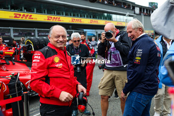 2023-07-30 - VASSEUR Frédéric (fra), Team Principal & General Manager of the Scuderia Ferrari, MARKO Helmut (aut), Drivers’ Manager of Red Bull Racing, portrait during the 2023 Formula 1 MSC Cruises Belgian Grand Prix, 12th round of the 2023 Formula One World Championship from July 28 to 30, 2023 on the Circuit de Spa-Francorchamps, in Stavelot, Belgium - F1 - BELGIAN GRAND PRIX 2023 - RACE - FORMULA 1 - MOTORS
