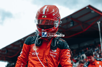 2023-07-30 - LECLERC Charles (mco), Scuderia Ferrari SF-23, portrait, starting grid, grille de depart, during the 2023 Formula 1 MSC Cruises Belgian Grand Prix, 12th round of the 2023 Formula One World Championship from July 28 to 30, 2023 on the Circuit de Spa-Francorchamps, in Stavelot, Belgium - F1 - BELGIAN GRAND PRIX 2023 - RACE - FORMULA 1 - MOTORS