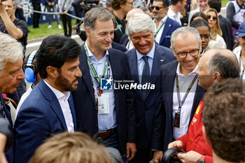 2023-07-30 - BEN SULAYEM Mohammed (uae), President of the FIA, Alexander De Croo, Prime Minister of Belgium, Jorge Viegas, President of the FIM, DOMENICALI Stefano (ita), Chairman and CEO Formula One Group FOG, VASSEUR Frédéric (fra), Team Principal & General Manager of the Scuderia Ferrari, portrait, starting grid, grille de depart, during the 2023 Formula 1 MSC Cruises Belgian Grand Prix, 12th round of the 2023 Formula One World Championship from July 28 to 30, 2023 on the Circuit de Spa-Francorchamps, in Stavelot, Belgium - F1 - BELGIAN GRAND PRIX 2023 - RACE - FORMULA 1 - MOTORS
