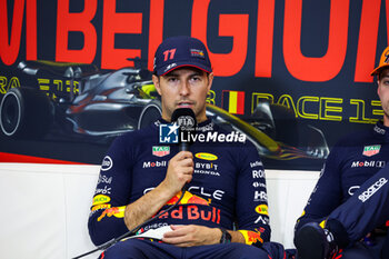 2023-07-30 - PEREZ Sergio (mex), Red Bull Racing RB19, portrait during the 2023 Formula 1 MSC Cruises Belgian Grand Prix, 12th round of the 2023 Formula One World Championship from July 28 to 30, 2023 on the Circuit de Spa-Francorchamps, in Stavelot, Belgium - F1 - BELGIAN GRAND PRIX 2023 - RACE - FORMULA 1 - MOTORS