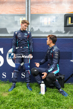 2023-07-30 - SARGEANT Logan (usa), Williams Racing FW45, ALBON Alexander (tha), Williams Racing FW45, portrait during the 2023 Formula 1 MSC Cruises Belgian Grand Prix, 12th round of the 2023 Formula One World Championship from July 28 to 30, 2023 on the Circuit de Spa-Francorchamps, in Stavelot, Belgium - F1 - BELGIAN GRAND PRIX 2023 - RACE - FORMULA 1 - MOTORS
