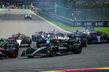 2023-07-30 - 63 RUSSELL George (gbr), Mercedes AMG F1 Team W14, action during the 2023 Formula 1 MSC Cruises Belgian Grand Prix, 12th round of the 2023 Formula One World Championship from July 28 to 30, 2023 on the Circuit de Spa-Francorchamps, in Stavelot, Belgium - F1 - BELGIAN GRAND PRIX 2023 - RACE - FORMULA 1 - MOTORS