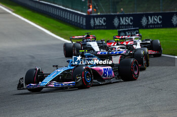 2023-07-30 - 10 GASLY Pierre (fra), Alpine F1 Team A523, action during the 2023 Formula 1 MSC Cruises Belgian Grand Prix, 12th round of the 2023 Formula One World Championship from July 28 to 30, 2023 on the Circuit de Spa-Francorchamps, in Stavelot, Belgium - F1 - BELGIAN GRAND PRIX 2023 - RACE - FORMULA 1 - MOTORS