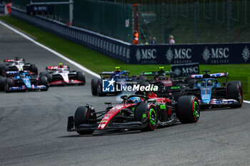 2023-07-30 - 77 BOTTAS Valtteri (fin), Alfa Romeo F1 Team Stake C43, action during the 2023 Formula 1 MSC Cruises Belgian Grand Prix, 12th round of the 2023 Formula One World Championship from July 28 to 30, 2023 on the Circuit de Spa-Francorchamps, in Stavelot, Belgium - F1 - BELGIAN GRAND PRIX 2023 - RACE - FORMULA 1 - MOTORS