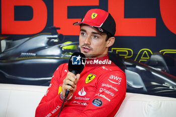 2023-07-30 - LECLERC Charles (mco), Scuderia Ferrari SF-23, portrait during the 2023 Formula 1 MSC Cruises Belgian Grand Prix, 12th round of the 2023 Formula One World Championship from July 28 to 30, 2023 on the Circuit de Spa-Francorchamps, in Stavelot, Belgium - F1 - BELGIAN GRAND PRIX 2023 - RACE - FORMULA 1 - MOTORS