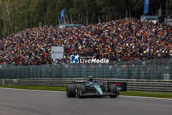 2023-07-30 - 14 ALONSO Fernando (spa), Aston Martin F1 Team AMR23, action during the 2023 Formula 1 MSC Cruises Belgian Grand Prix, 12th round of the 2023 Formula One World Championship from July 28 to 30, 2023 on the Circuit de Spa-Francorchamps, in Stavelot, Belgium - F1 - BELGIAN GRAND PRIX 2023 - RACE - FORMULA 1 - MOTORS