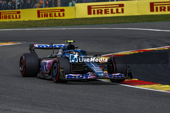 2023-07-30 - 10 GASLY Pierre (fra), Alpine F1 Team A523, action during the 2023 Formula 1 MSC Cruises Belgian Grand Prix, 12th round of the 2023 Formula One World Championship from July 28 to 30, 2023 on the Circuit de Spa-Francorchamps, in Stavelot, Belgium - F1 - BELGIAN GRAND PRIX 2023 - RACE - FORMULA 1 - MOTORS