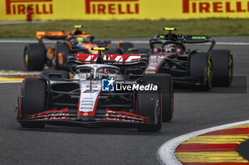2023-07-30 - 27 HULKENBERG Nico (ger), Haas F1 Team VF-23 Ferrari, action during the 2023 Formula 1 MSC Cruises Belgian Grand Prix, 12th round of the 2023 Formula One World Championship from July 28 to 30, 2023 on the Circuit de Spa-Francorchamps, in Stavelot, Belgium - F1 - BELGIAN GRAND PRIX 2023 - RACE - FORMULA 1 - MOTORS