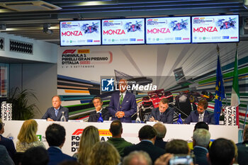 2023 GP Formula 1 Pirelli Grand Prix, Gran premio d'Italia - Press Conference - FORMULA 1 - MOTORS