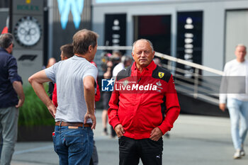 2023-08-25 - VASSEUR Frédéric (fra), Team Principal & General Manager of the Scuderia Ferrari, portrait during the 2023 Formula 1 Heineken Dutch Grand Prix, 13th round of the 2023 Formula One World Championship from August 25 to 28, 2023 on the Zandvoort Circuit, in Zandvoort, Netherlands - F1 - DUTCH GRAND PRIX 2023 - FORMULA 1 - MOTORS