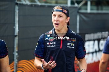 2023-08-25 - LAWSON Liam (nzl), Red Bull Junior Driver, portrait during the 2023 Formula 1 Heineken Dutch Grand Prix, 13th round of the 2023 Formula One World Championship from August 25 to 28, 2023 on the Zandvoort Circuit, in Zandvoort, Netherlands - F1 - DUTCH GRAND PRIX 2023 - FORMULA 1 - MOTORS