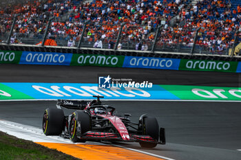 2023-08-25 - 77 BOTTAS Valtteri (fin), Alfa Romeo F1 Team Stake C43, action during the 2023 Formula 1 Heineken Dutch Grand Prix, 13th round of the 2023 Formula One World Championship from August 25 to 28, 2023 on the Zandvoort Circuit, in Zandvoort, Netherlands - F1 - DUTCH GRAND PRIX 2023 - FORMULA 1 - MOTORS