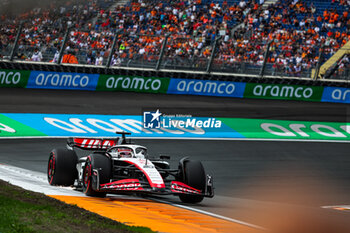 2023-08-25 - 20 MAGNUSSEN Kevin (den), Haas F1 Team VF-23 Ferrari, action during the 2023 Formula 1 Heineken Dutch Grand Prix, 13th round of the 2023 Formula One World Championship from August 25 to 28, 2023 on the Zandvoort Circuit, in Zandvoort, Netherlands - F1 - DUTCH GRAND PRIX 2023 - FORMULA 1 - MOTORS