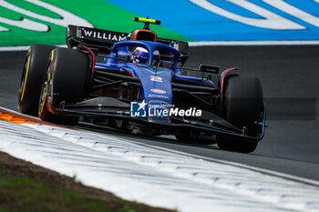 2023-08-25 - 02 SARGEANT Logan (usa), Williams Racing FW45, action during the 2023 Formula 1 Heineken Dutch Grand Prix, 13th round of the 2023 Formula One World Championship from August 25 to 28, 2023 on the Zandvoort Circuit, in Zandvoort, Netherlands - F1 - DUTCH GRAND PRIX 2023 - FORMULA 1 - MOTORS