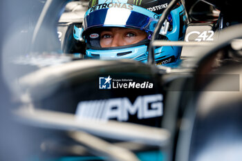 2023-08-25 - RUSSELL George (gbr), Mercedes AMG F1 Team W14, portrait during the 2023 Formula 1 Heineken Dutch Grand Prix, 13th round of the 2023 Formula One World Championship from August 25 to 28, 2023 on the Zandvoort Circuit, in Zandvoort, Netherlands - F1 - DUTCH GRAND PRIX 2023 - FORMULA 1 - MOTORS