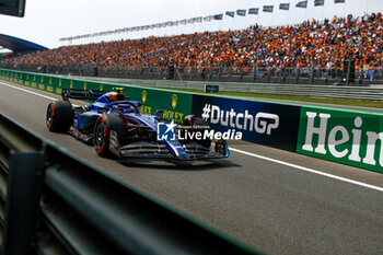 2023-08-25 - 02 SARGEANT Logan (usa), Williams Racing FW45, action during the 2023 Formula 1 Heineken Dutch Grand Prix, 13th round of the 2023 Formula One World Championship from August 25 to 28, 2023 on the Zandvoort Circuit, in Zandvoort, Netherlands - F1 - DUTCH GRAND PRIX 2023 - FORMULA 1 - MOTORS