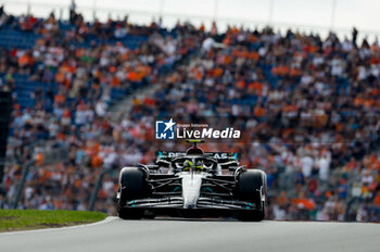 2023-08-25 - 44 HAMILTON Lewis (gbr), Mercedes AMG F1 Team W14, action during the 2023 Formula 1 Heineken Dutch Grand Prix, 13th round of the 2023 Formula One World Championship from August 25 to 28, 2023 on the Zandvoort Circuit, in Zandvoort, Netherlands - F1 - DUTCH GRAND PRIX 2023 - FORMULA 1 - MOTORS