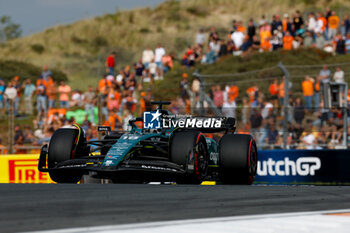 2023-08-25 - 18 STROLL Lance (can), Aston Martin F1 Team AMR23, action during the 2023 Formula 1 Heineken Dutch Grand Prix, 13th round of the 2023 Formula One World Championship from August 25 to 28, 2023 on the Zandvoort Circuit, in Zandvoort, Netherlands - F1 - DUTCH GRAND PRIX 2023 - FORMULA 1 - MOTORS