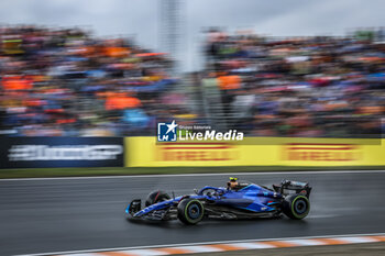 2023-08-26 - 02 SARGEANT Logan (usa), Williams Racing FW45, action during the 2023 Formula 1 Heineken Dutch Grand Prix, 13th round of the 2023 Formula One World Championship from August 25 to 28, 2023 on the Zandvoort Circuit, in Zandvoort, Netherlands - F1 - DUTCH GRAND PRIX 2023 - FORMULA 1 - MOTORS