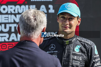 2023-08-26 - RUSSELL George (gbr), Mercedes AMG F1 Team W14, portrait during the 2023 Formula 1 Heineken Dutch Grand Prix, 13th round of the 2023 Formula One World Championship from August 25 to 28, 2023 on the Zandvoort Circuit, in Zandvoort, Netherlands - F1 - DUTCH GRAND PRIX 2023 - FORMULA 1 - MOTORS