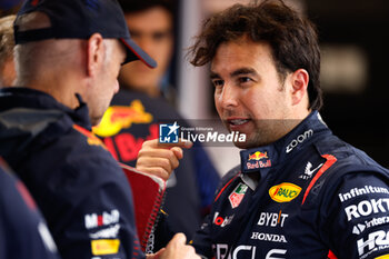 2023-08-26 - PEREZ Sergio (mex), Red Bull Racing RB19, portrait during the 2023 Formula 1 Heineken Dutch Grand Prix, 13th round of the 2023 Formula One World Championship from August 25 to 28, 2023 on the Zandvoort Circuit, in Zandvoort, Netherlands - F1 - DUTCH GRAND PRIX 2023 - FORMULA 1 - MOTORS