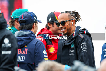 2023-08-27 - PEREZ Sergio (mex), Red Bull Racing RB19, HAMILTON Lewis (gbr), Mercedes AMG F1 Team W14, portrait during the 2023 Formula 1 Heineken Dutch Grand Prix, 13th round of the 2023 Formula One World Championship from August 25 to 28, 2023 on the Zandvoort Circuit, in Zandvoort, Netherlands - F1 - DUTCH GRAND PRIX 2023 - RACE - FORMULA 1 - MOTORS