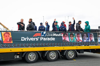 2023-08-27 - The drivers parade truck during the 2023 Formula 1 Heineken Dutch Grand Prix, 13th round of the 2023 Formula One World Championship from August 25 to 28, 2023 on the Zandvoort Circuit, in Zandvoort, Netherlands - F1 - DUTCH GRAND PRIX 2023 - RACE - FORMULA 1 - MOTORS