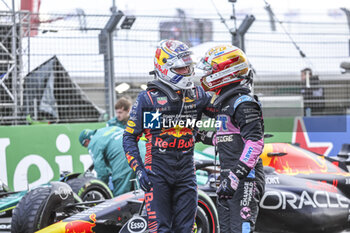 2023-08-27 - VERSTAPPEN Max (ned), Red Bull Racing RB19, portrait GASLY Pierre (fra), Alpine F1 Team A523, portrait during the 2023 Formula 1 Heineken Dutch Grand Prix, 13th round of the 2023 Formula One World Championship from August 25 to 28, 2023 on the Zandvoort Circuit, in Zandvoort, Netherlands - F1 - DUTCH GRAND PRIX 2023 - RACE - FORMULA 1 - MOTORS