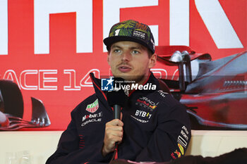 2023-08-27 - VERSTAPPEN Max (ned), Red Bull Racing RB19, portrait press conference, during the 2023 Formula 1 Heineken Dutch Grand Prix, 13th round of the 2023 Formula One World Championship from August 25 to 28, 2023 on the Zandvoort Circuit, in Zandvoort, Netherlands - F1 - DUTCH GRAND PRIX 2023 - RACE - FORMULA 1 - MOTORS