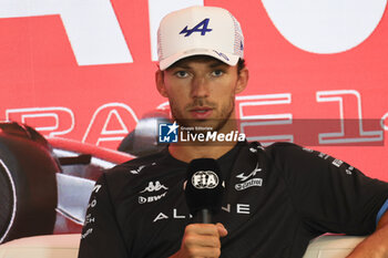 2023-08-27 - GASLY Pierre (fra), Alpine F1 Team A523, portrait, press conference during the 2023 Formula 1 Heineken Dutch Grand Prix, 13th round of the 2023 Formula One World Championship from August 25 to 28, 2023 on the Zandvoort Circuit, in Zandvoort, Netherlands - F1 - DUTCH GRAND PRIX 2023 - RACE - FORMULA 1 - MOTORS