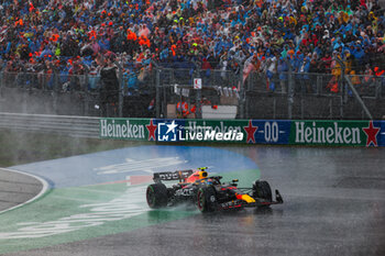2023-08-27 - 11 PEREZ Sergio (mex), Red Bull Racing RB19, action during the 2023 Formula 1 Heineken Dutch Grand Prix, 13th round of the 2023 Formula One World Championship from August 25 to 28, 2023 on the Zandvoort Circuit, in Zandvoort, Netherlands - F1 - DUTCH GRAND PRIX 2023 - RACE - FORMULA 1 - MOTORS