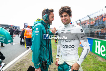2023-08-27 - STROLL Lance (can), Aston Martin F1 Team AMR23, portrait during the 2023 Formula 1 Heineken Dutch Grand Prix, 13th round of the 2023 Formula One World Championship from August 25 to 28, 2023 on the Zandvoort Circuit, in Zandvoort, Netherlands - F1 - DUTCH GRAND PRIX 2023 - RACE - FORMULA 1 - MOTORS