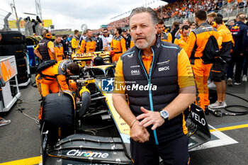 2023-08-27 - BROWN Zak (usa), CEO of of McLaren Racing, portrait during the 2023 Formula 1 Heineken Dutch Grand Prix, 13th round of the 2023 Formula One World Championship from August 25 to 28, 2023 on the Zandvoort Circuit, in Zandvoort, Netherlands - F1 - DUTCH GRAND PRIX 2023 - RACE - FORMULA 1 - MOTORS