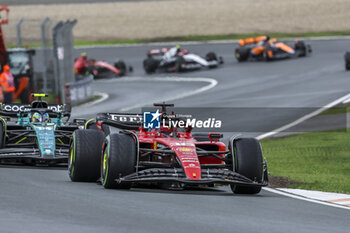 2023-08-27 - 16 LECLERC Charles (mco), Scuderia Ferrari SF-23, action during the 2023 Formula 1 Heineken Dutch Grand Prix, 13th round of the 2023 Formula One World Championship from August 25 to 28, 2023 on the Zandvoort Circuit, in Zandvoort, Netherlands - F1 - DUTCH GRAND PRIX 2023 - RACE - FORMULA 1 - MOTORS