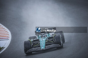 2023-08-27 - 18 STROLL Lance (can), Aston Martin F1 Team AMR23, action during the 2023 Formula 1 Heineken Dutch Grand Prix, 13th round of the 2023 Formula One World Championship from August 25 to 28, 2023 on the Zandvoort Circuit, in Zandvoort, Netherlands - F1 - DUTCH GRAND PRIX 2023 - RACE - FORMULA 1 - MOTORS