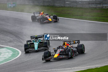 2023-08-27 - 01 VERSTAPPEN Max (nld), Red Bull Racing RB19, 14 ALONSO Fernando (spa), Aston Martin F1 Team AMR23, action during the 2023 Formula 1 Heineken Dutch Grand Prix, 13th round of the 2023 Formula One World Championship from August 25 to 28, 2023 on the Zandvoort Circuit, in Zandvoort, Netherlands - F1 - DUTCH GRAND PRIX 2023 - RACE - FORMULA 1 - MOTORS