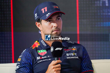 2023-08-31 - Sergio Perez of Mexico driving the (11) Oracle Red Bull Racing RB19 - GRAN PREMIO D'ITALIA - FORMULA 1 - MOTORS