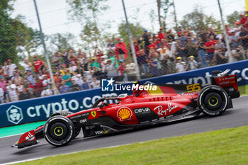 2023-09-01 - Carlos Sainz of Spain driving the (55) Scuderia Ferrari SF-23 - GRAN PREMIO D'ITALIA - FORMULA 1 - MOTORS