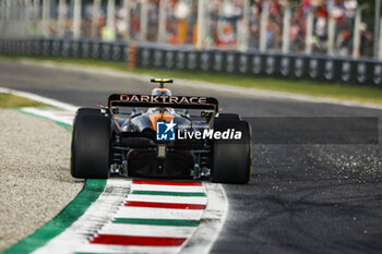 2023-09-01 - 04 NORRIS Lando (gbr), McLaren F1 Team MCL60, action during the 2023 Formula 1 Pirelli Grand Premio d’Italia Grand Prix, 14th round of the 2023 Formula One World Championship from September 1 to 3, 2023 on the Autodromo Nazionale di Monza, in Monza, Italy - F1 - ITALIAN GRAND PRIX 2023  - FORMULA 1 - MOTORS
