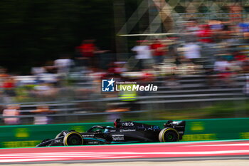 2023-09-01 - 63 RUSSELL George (gbr), Mercedes AMG F1 Team W14, action during the 2023 Formula 1 Pirelli Grand Premio d’Italia Grand Prix, 14th round of the 2023 Formula One World Championship from September 1 to 3, 2023 on the Autodromo Nazionale di Monza, in Monza, Italy - F1 - ITALIAN GRAND PRIX 2023  - FORMULA 1 - MOTORS