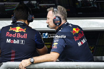 2023-09-01 - HORNER Christian (gbr), Team Principal of Red Bull Racing, portrait during the 2023 Formula 1 Pirelli Grand Premio d’Italia Grand Prix, 14th round of the 2023 Formula One World Championship from September 1 to 3, 2023 on the Autodromo Nazionale di Monza, in Monza, Italy - F1 - ITALIAN GRAND PRIX 2023  - FORMULA 1 - MOTORS