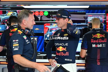 2023-09-01 - VERSTAPPEN Max (ned), Red Bull Racing RB19, portrait HORNER Christian (gbr), Team Principal of Red Bull Racing, portrait during the 2023 Formula 1 Pirelli Grand Premio d’Italia Grand Prix, 14th round of the 2023 Formula One World Championship from September 1 to 3, 2023 on the Autodromo Nazionale di Monza, in Monza, Italy - F1 - ITALIAN GRAND PRIX 2023  - FORMULA 1 - MOTORS