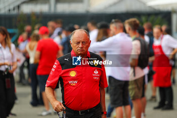 2023-09-02 - Frederic Vasseur (FRA) - Scuderia Ferrari Team Principal - 2023 FORMULA 1 PIRELLI GRAND PREMIO D’ITALIA GRAND PRIX, FORMULA ONE WORLD CHAMPIONSHIP - QUALIFYING - FORMULA 1 - MOTORS