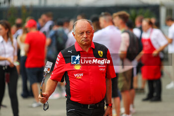 2023-09-02 - Frederic Vasseur (FRA) - Scuderia Ferrari Team Principal - 2023 FORMULA 1 PIRELLI GRAND PREMIO D’ITALIA GRAND PRIX, FORMULA ONE WORLD CHAMPIONSHIP - QUALIFYING - FORMULA 1 - MOTORS